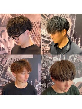 バレッタガーデン(VALETTA GARDEN) マッシュ(ツーブロック/メンズ/パーマ/ブリーチ/ツイスト)