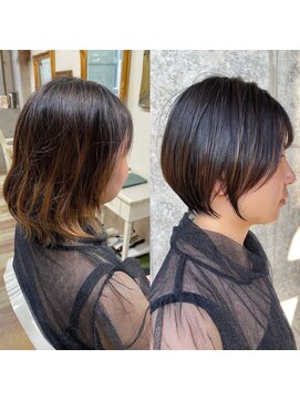 カシュカシュ(cache cache) 酸性ストレート　美髪ストレート　縮毛矯正　用賀