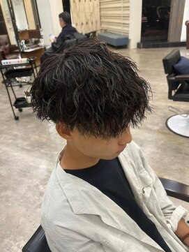 ナンバー ジェミカ 札幌(N° jemica) メンズ簡単スタイリングパーマ