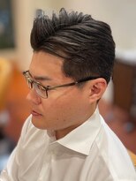 スカイ 亀戸店 (sky)&nbsp;ハイライト/マッシュパーマ/アッシュブラック<理容室>[亀戸]