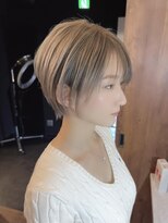 ブランシスヘアー(Bulansis Hair)&nbsp;愛されショート×ハイトーングレージュ
