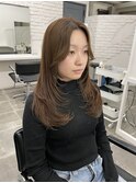 レイヤーカット/ハッシュカット/韓国ヘア/ワンホンヘア