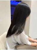 髪質改善カラー ナチュラルレイヤー