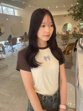 ピピバイヨーク(pipi, by yoke.) 黒髪ロング/くびれロング