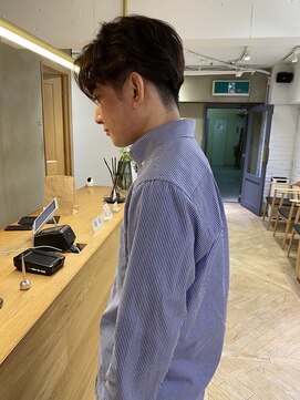 ローレン(LOREN) ベリーショート/ダークアッシュ/ニュアンスパーマ/韓国マッシュ