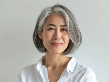 リベルテ 上板橋(liberte)の写真/高い技術力が必要な「脱白髪染め」に対応◇白髪をプラスに生かしたお洒落なスタイルをご提案します♪
