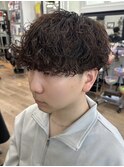 横浜波巻きパーマシャドウパーマツイストスパイラルパーマ30代