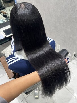 フォルテノエル 静岡鷹匠店(FORTE Noel) ブルーブラック／透明感カラー