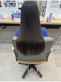 髪質改善ストレート