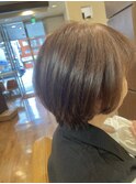 自然な丸みなショートデザイン
