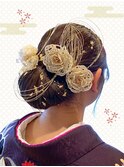 〈成人式〉ヘアアレンジ