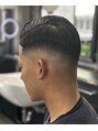 バーバーショップライズ 2nd(barber shop RAIzE)&nbsp;王道サイドパートです！骨格や髪質を見て最適なカットをします！
