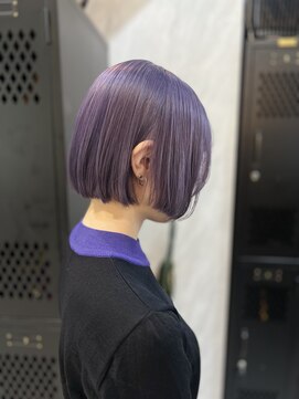 ヴァイス 渋谷店(VAICE) ラベンダーカラー/ボブカット/推しカラー