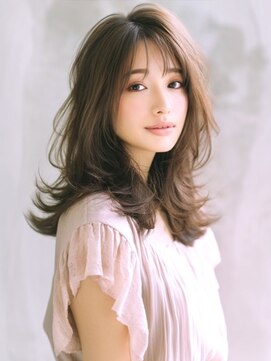 アルトリスト(Altruist Aging×HAIR&SPA) ★ダークアッシュ大人ガーリーボブ着物ミディアムレイヤーカット