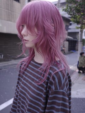 キャロルガーデンズ ボコカ 表参道(Carroll Gardens bococa) 【表参道】ピンク、ケアブリーチ、パープル