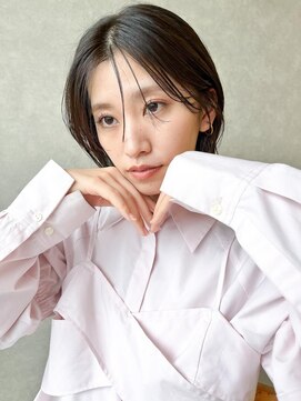 オブジェ シエル(obje't ciel) 【obje't ciel】Olivebrown×大人bob【暮石　唯】