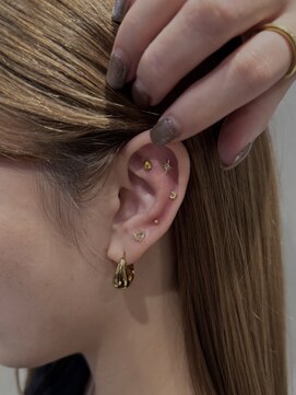 ミンクスオーバー(MINX OVER) 【耳ツボジュエリー】