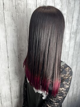 ビューティドレッセヤマノ 池袋パルコ(Beauty Dresse YAMANO) 【ストレート】【エンドカラー】【セミロング】