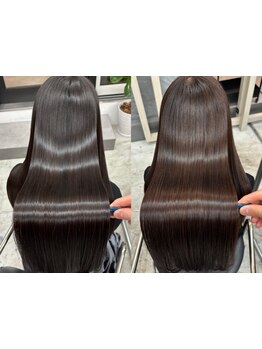 【究極の髪質改善を体感◎】トップクラスの髪修復技術で芯から美しく♪髪質改善/縮毛矯正/レイヤーカット