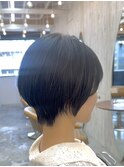 くびれヘア/顔周り/韓国/ボブ/レイヤーカット/前髪/カラー/横浜