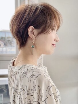 ベイ(BAE) 大人美人ショート♪丸顔/卵型/面長/ショート/レイヤー/ボブ
