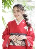 ヘアセット+着物着付け12000円！(土日祝13000円) 新宿/着物/振袖/訪問着/留袖