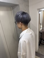 デューヘアー(due hair) MEN'S HAIR シルバーグラデーション