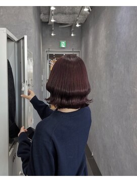 シーエスメイドバイシャチュー 栄店(CS made by SHACHU) ブリーチカラー/カシスピンク/チェリーレッド