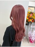 ハイライトバレイヤージュダブルカラーケアブリーチ20代30代