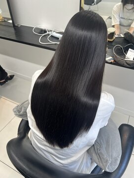 髪質改善ストレート