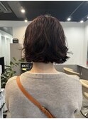 ボブパーマニュアンスパーマボルドー登戸向ヶ丘遊園