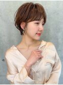 【成田】大人ガーリー/レイヤーショート/前髪白髪20代30代40代31