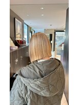アース エレガンス 吉祥寺店(EARTH Elegance)&nbsp;横顔まで可愛い☆ブロンドボブスタイル