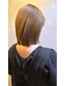 エメ 大宮(Aime) Aime大宮　髪質改善白髪ぼかし白髪染めボブ40代50代