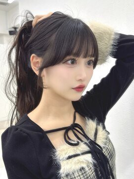 アイトーキョーエス 渋谷(AI TOKYO S) レイヤーカット/前髪カット／顔まわり／似合わせカット/髪質改善