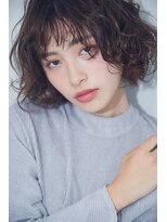 ジャドール(J'ADORE)&nbsp;抜け感クセ毛風ボブ