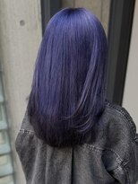 アウラ(AURA)&nbsp;盛岡ダブルカラーブロンドハイトーンミルクティーベージュ韓国