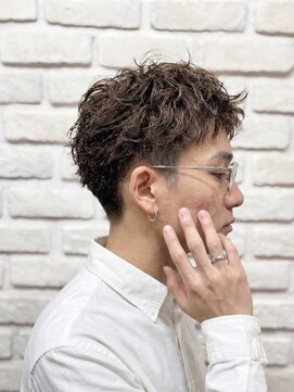 ビランチェ 池袋(bilancia) アクティブショート/ダークブラウン/ラウンドマッシュ/池袋東口