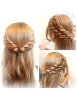 Hair Styling えむ&nbsp;ハーフアップ