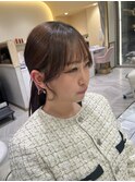 【平林鼓】前髪顔周りストレートで小顔に！