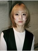 ウルフカット　ハッシュカット