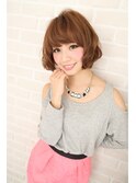 ゆるふわショートボブ
