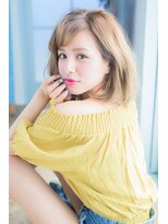 ミエル ヘア 新宿(miel hair) 大人かわいい 小顔ボブ 【miel hair新宿】