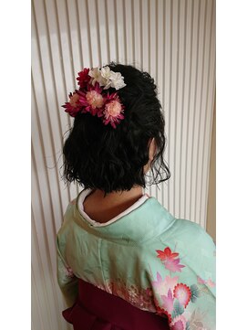 ピース(PEACE) ボブハーフアレンジ