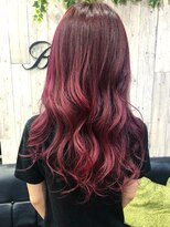 ブリーズ(BREAZE)&nbsp;甘めローズカラー［博多美容室］