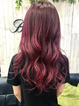 ブリーズ(BREAZE) 甘めローズカラー［博多美容室］