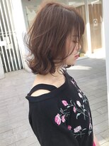外ハネスタイルスリークローライト/20代/30代/40代/ハイライト
