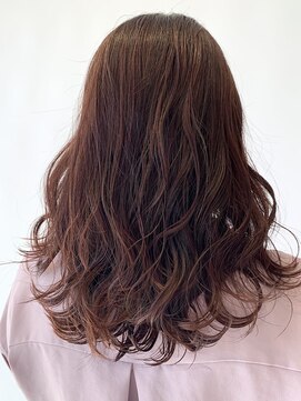 ヘアデザイン ファブロ(hair design FABRO.) ◎コーラル×ディープルビー◎