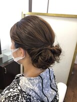 アムズヘアーファム&nbsp;結婚式和装お呼ばれアレンジ