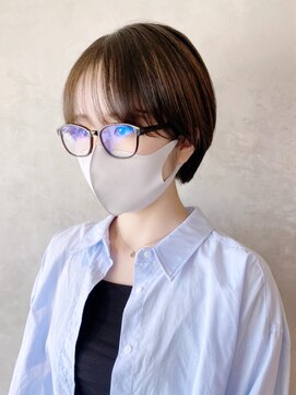 アイティーバイアルバム 藤沢店(IT by ALBUM) 2wayバングマッシュショート_ショコラベージュボブルフ_ba345081